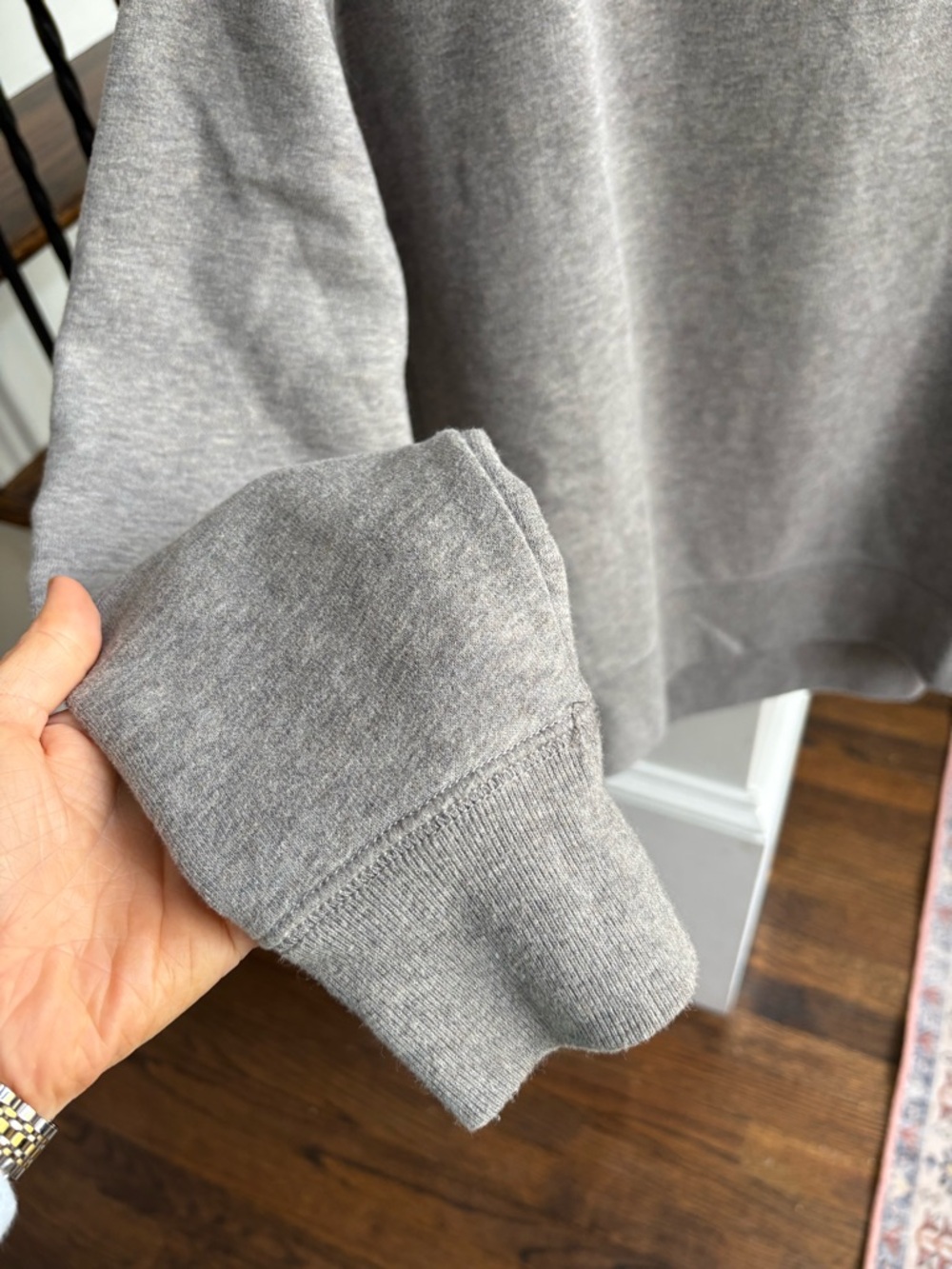 Polo by Ralph Lauren Logo Gray Crewneck Sweatshirt - Picture 8 of 9